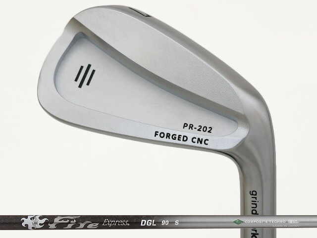 Rakuten - Grindworks (グラインドワークス) PR-202 Forged CNC アイアン 5-Pw　Fire Express DGL(アイアン)シャフト