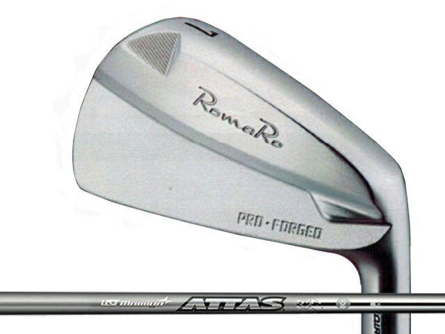 RomaRo (ロマロ) PRO FORGED アイアン 5-Pw　ATTAS IRON 40/50/60/80シャフト