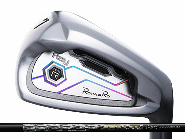 RomaRo (ロマロ) Ray TYPE R PLUS アイアン 6-Pw (5本セット)　ATTAS FF IRON 65/7...