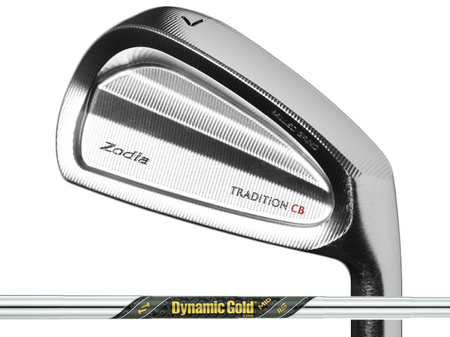 Rakuten - Zodia (ゾディア) TRADiTiON CB アイアン 5-Pw　Dynamic Gold MID 115シャフト