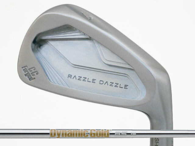 RAZZLE DAZZLE (ラズル・ダズル) CSI-CC FORGED アイアン 5-Pw　Dynamic Gold 85シャフト