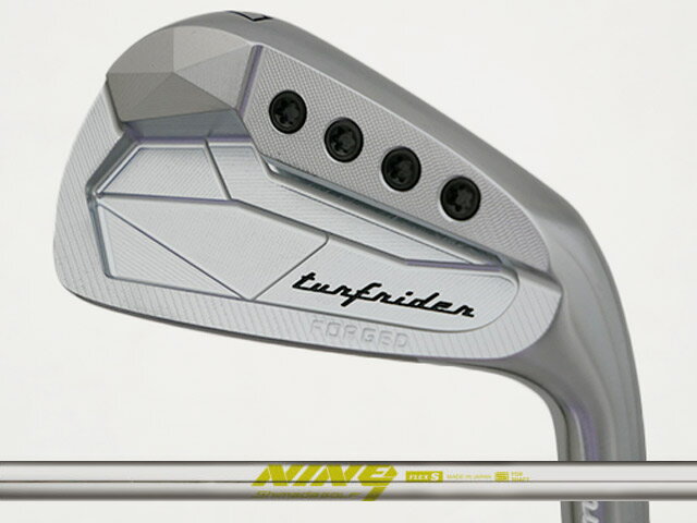 Muziik (ムジーク) TurfRider Diamond Forged 2 アイアン #6-Pw (5本セット)　K's NINE9シャフト