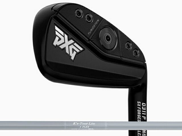 PXG (ピーエックスジー) 0311P GEN6 アイアン ダブルブラック 5-W (6本セット)　K'S Tour Liteシャフト