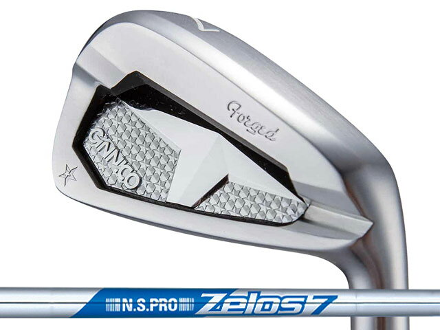 Rakuten - GINNICO (ジニコ) PC アイアン 6-Pw (5本セット)　N.S.PRO ZELOS 7/ZELOS 8シャフト