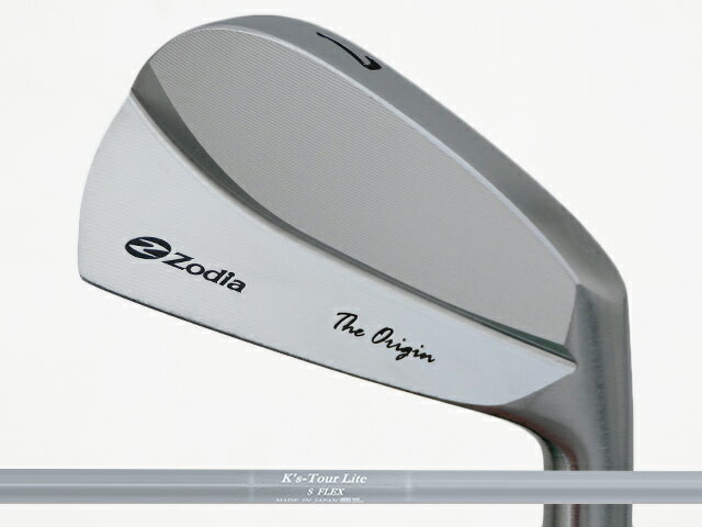■組合せシャフト　（当店での組立てとなります） ※お申込み時にプルダウンより「シャフトスペック」 「長さ」 「バランス」をお選びください。 &nbsp;&nbsp;&nbsp;(バランスは組み上がりの長さによって対応できない場合がございます。予めご了承ください。) 「K'S TOUR Lite」シャフトを選択可能なその他のカスタム地クラブはこちらから ■ K'S TOUR Lite カスタム 地クラブ一覧 島田ゴルフ製作所 K'S TOUR Lite (ケーズツアー ライト)Zodia (ゾディア) The Origin アイアン 5-Pw　K'S Tour Liteシャフト