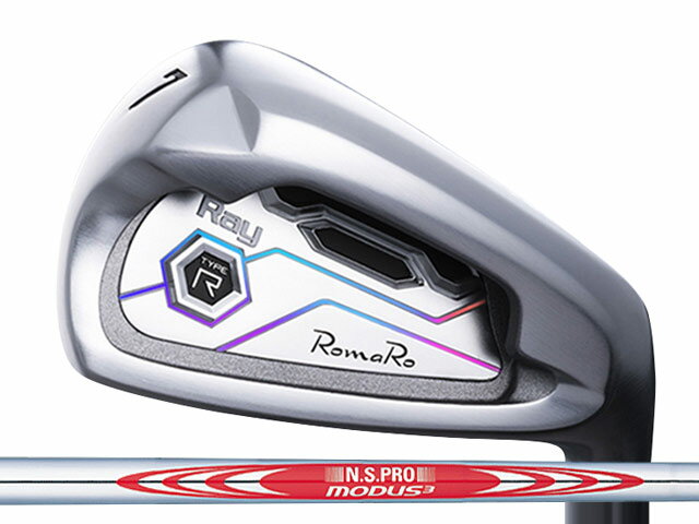 Rakuten - RomaRo (ロマロ) Ray TYPE R PLUS アイアン 6-Pw (5本セット)　N.S.PRO MODUS3 120/130シャフト