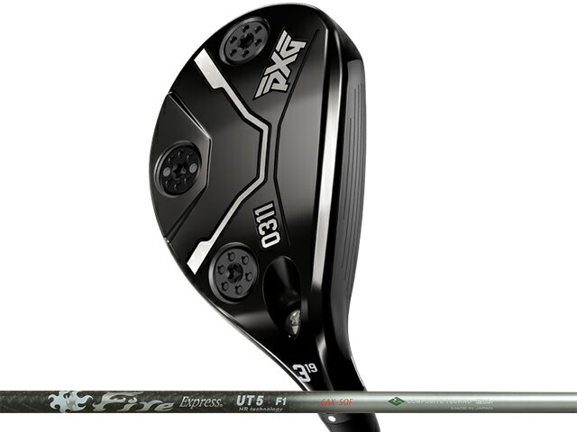 PXG (ピーエックスジー) 0311 BLACK OPS ハイブリッド　Fire Express UT HR technologyシャフト