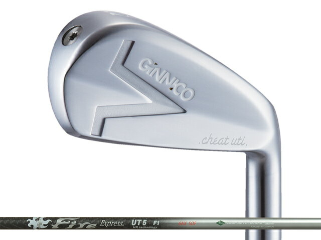 GINNICO (ジニコ) IRON UTILITY シルバー　Fire Express UT HR technologyシャフト