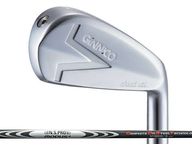 GINNICO (ジニコ) IRON UTILITY シルバー　N.S.PRO MODUS3 HYBRIDシャフト