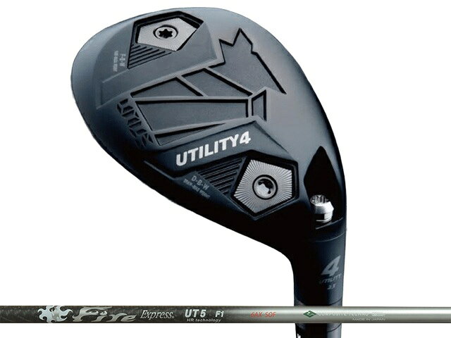 BALDO (バルド) UNUS MODEL UD ユーティリティ　Fire Express UT HR technologyシャフト