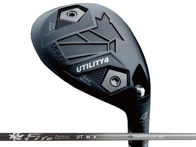 BALDO (バルド) UNUS MODEL UD ユーティリティ　Fire Express UTシャフト