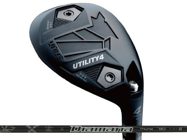 BALDO (バルド) UNUS MODEL UD ユーティリティ　Diamana Thump HYBRIDシャフト