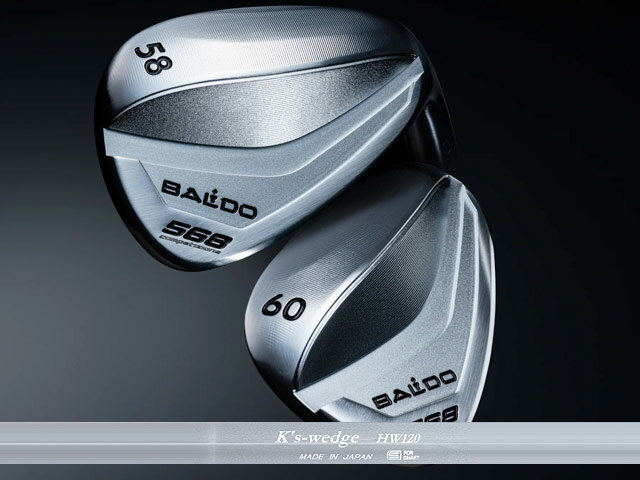 BALDO 2023 COMPETIZIONE 568 FORGED WEDGE TOUR SATIN（シルバー）ウェッジ　K's Wedge HW120シャフト