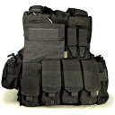 FLYYE Force Recon Vest with Pouch Set Ver.MAR BK　サバゲー,サバイバルゲーム,ミリタリー