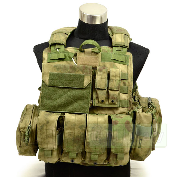 FLYYE Force Recon Vest with Pouch Set Ver.MAR A-TACS FG 【A-TACS森林ver】　サバゲー,サバイバルゲーム,ミリタリー