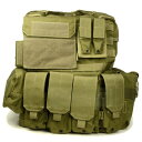 FLYYE Force Recon Vest with Pouch Set Ver.Land KH