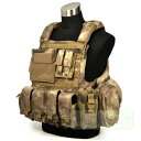 FLYYE Force Recon Vest with Pouch Set Ver.Land A-TACS　サバゲー,サバイバルゲーム,ミリタリー