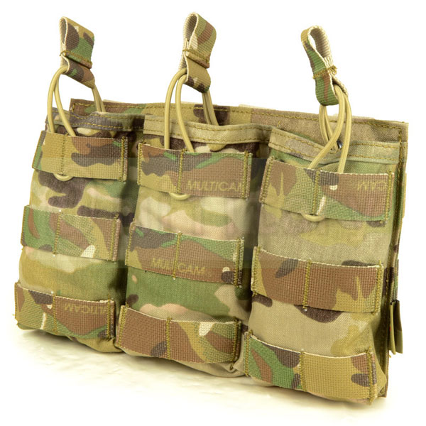 リー FLYYE Molle EV Universal Triple Mag Pouch MC[500D]　サバゲー,サバイバルゲーム,ミリタリー