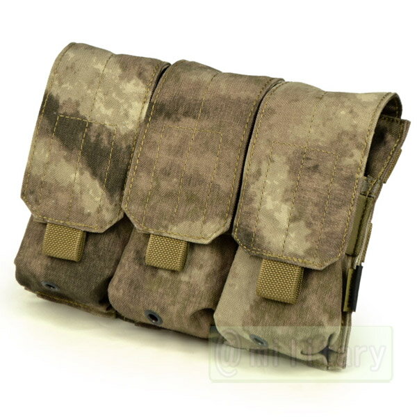 Rakuten - FLYYE MOLLE Triple M4/M16 Mag Pouch A-TACS