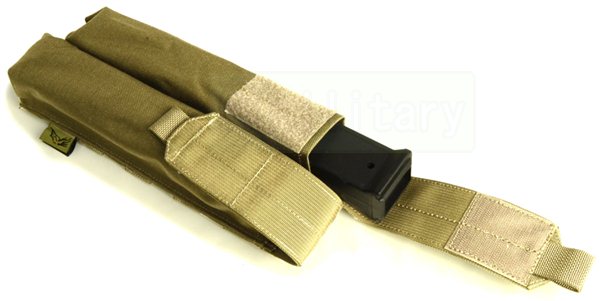 SAMURAIのFLYYE Molle Double P90/UMP Magazine Pouch CB｜アングル3