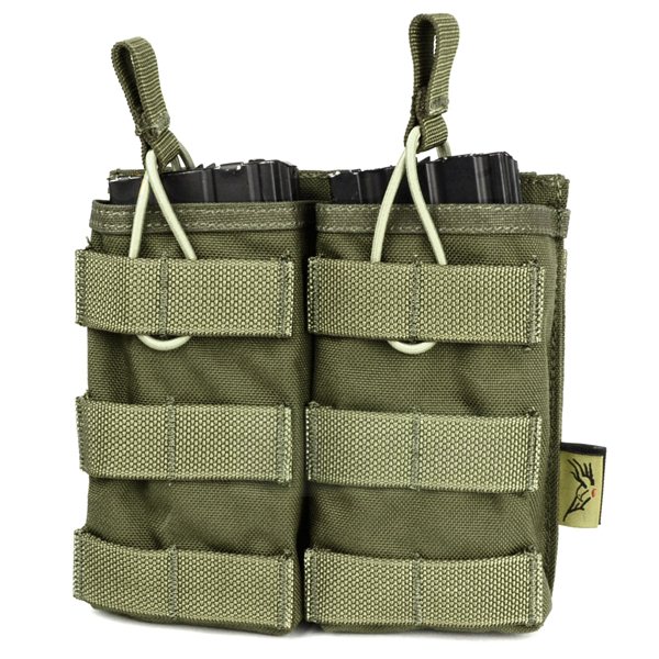 リー FLYYE Molle EV Universal Double Mag Pouch RG　サバゲー,サバイバルゲーム,ミリタリー