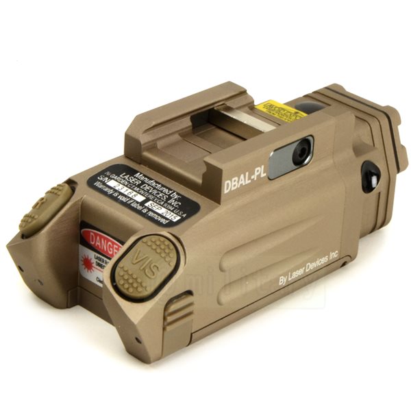 SAMURAIのDBAL-PL タイプ ピストルライト DE [金属製CNC加工品]｜アングル2