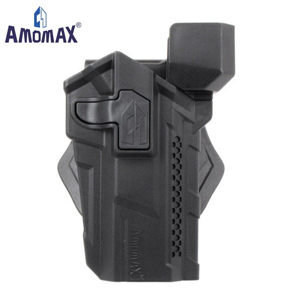 AMOMAX ポリマー RDS タクティカルホルスター for STI Hi-Capa 2011 右用 ブラック サバゲー,サバイバルゲーム,ミリタリーのサムネイル