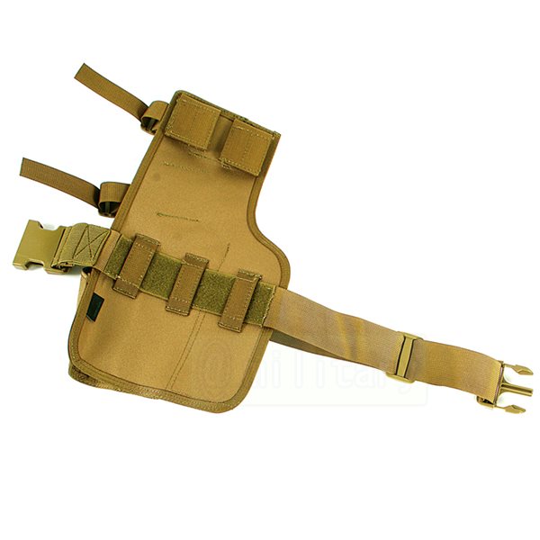 SAMURAIのTMC製 MP7用 ファブリック ホルスター CB｜アングル2