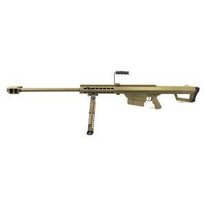 SNOW WOLF バレットM82A1 (対物ライフル) エアコッキング エアガン BARRETT FIREARMS ライセンス刻印ver デザートカラー サバゲー,サバイバルゲーム,ミリタリー