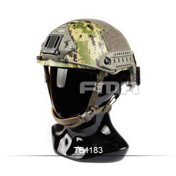 FMA製 Ops-Core Fast Ballistic ヘルメット レプリカ AOR2 ピカティニーレール ウイングロックレール付属 サバゲー,サバイバルゲーム,ミリタリー