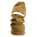 フリースキャップ ネックウォーマーセット デザートカラー