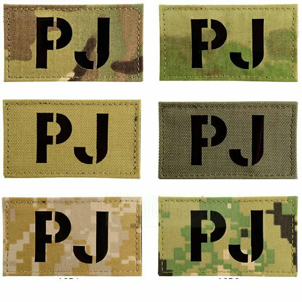 PJ ”Pararescue Jumper” パラレスキュージャンパー IR パッチ [全6色]　サバゲー,サバイバルゲーム,ミリタリー