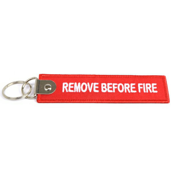 REMOVE BEFORE FIRE [MK.18 CQBR] フラッグキーホルダー