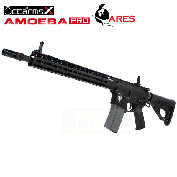 メーカー協賛★ゴールデンウィークフェア♪♪ ARES 【AMOEBA PRO】 13インチ ハンドガード KeyModシステム M4-KM13 アサルトライフル 電動ガン BK サバゲー,サバイバルゲーム,ミリタリー