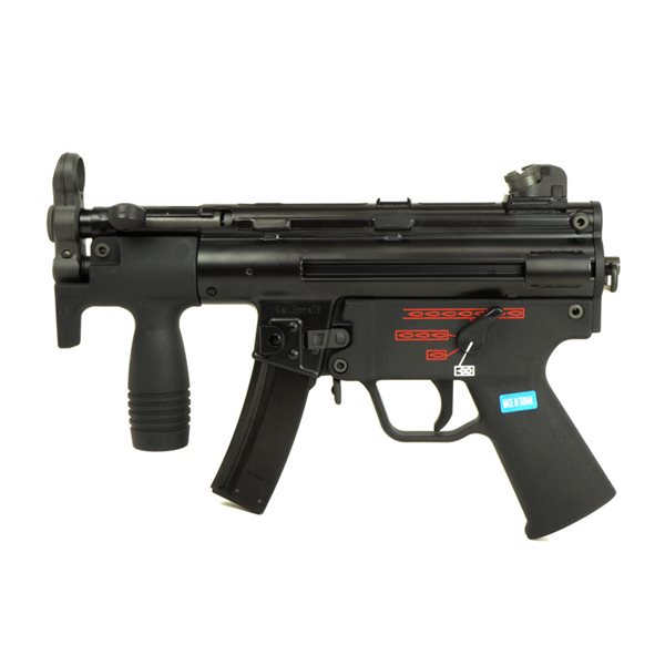 WE-TECH APACHE (MP5K) ガスブローバックガン ブラック