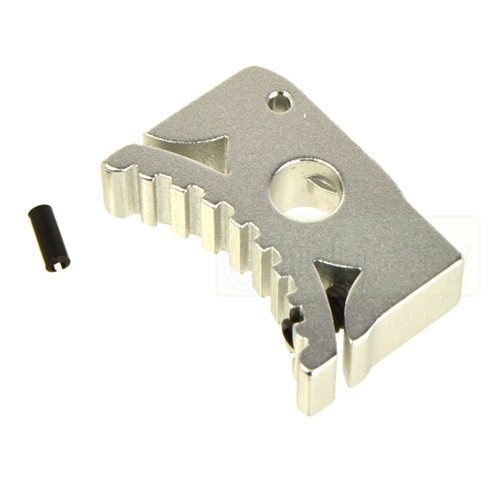 5KU アルミニウム トリガー For 1911 / Hi-Capa 【 Type2 /シルバー 】