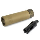 5KU SF SOCOM 46 MINI ダミー サプレッサー 12mm 正ネジ (For VFC gbb、 VFC AEG、KSC/KWA MP7) デザート...