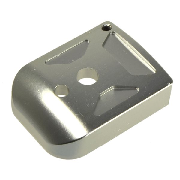 ハイキャパのマガジンの底部に取り付ける金属製のマガジンベースです。 ※海外製品のため多少の傷がある場合がございます。 　対応モデルであっても組み込み時加工やすり合わせなどが必要な場合がございます。　