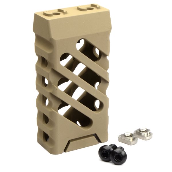 VTAC A タイプ バーティカル グリップ 45アングル for M-LOK デザートカラー