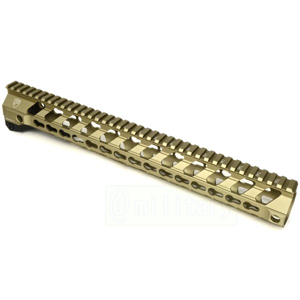 IRON AIRSOFT F.S. 556 キーモッドハンドガード 14インチ DE (スタンダードM4シリーズ電動ガン用)[1507R]