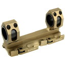 American Defense タイプ 25mm/30mm 径 QD ワンピース スコープマウント DE