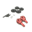 APS Skull Ambidextrous ファイアセレクター APS M4 電動ガン用 レッド