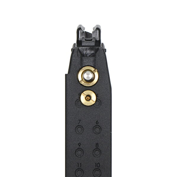 SAMURAIのRELOAD アルミニウム 50連 ライトウェイト ロングマガジン UMAREX / VFC製 GLOCK GBB シリーズ用｜アングル3