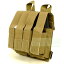 FLYYE MOLLE Double M4 + Quad Pistol Mag Pouch CB　サバゲー,サバイバルゲーム,ミリタリー