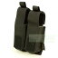 Flyye MOLLE Double 9mm Pistol Magazine Pouch Ver.HP BK　サバゲー,サバイバルゲーム,ミリタリー