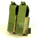 Flyye MOLLE Double 9mm Pistol Magazine Pouch Ver.HP A-TACS FG 【A-TACS森林ver】 サバゲー,サバイバルゲーム,ミリタリー