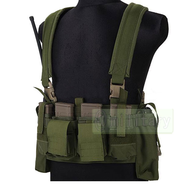 FLYYE LBT M4 Tactical Chest Vest OD