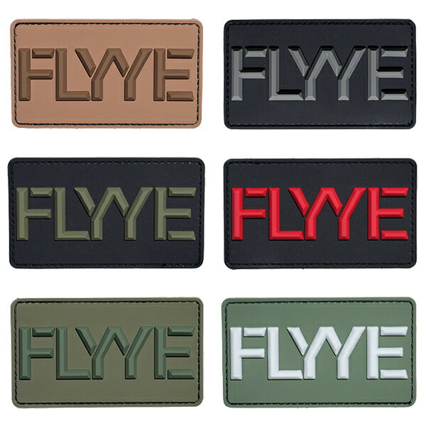 FLYYE DEFENSE FLYYE ロゴ パッチ（全6色） サバゲー,サバイバルゲーム,ミリタリー