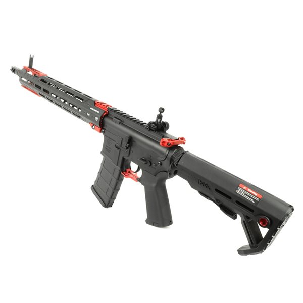 E&C 339E STRIKE GRIDLOK 電子トリガー搭載 電動ガン レッド