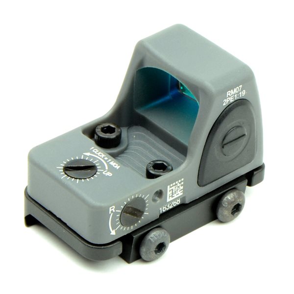 SAMURAIのSOTAC ナイロン製 RMR-Cタイプ コンパクトドットサイト グロック用マウント付き グレー｜アングル3